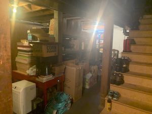 clutter basement